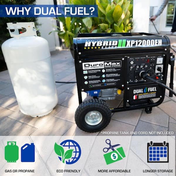 How Long Will a 12000 Watt Generator Run on Propane
