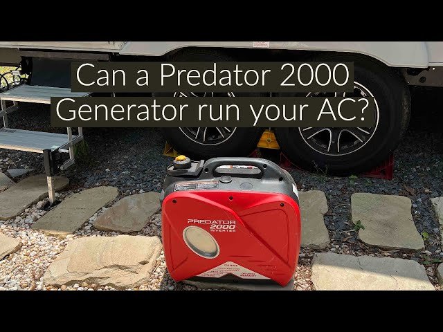 How Long Will a Predator 2000 Generator Run