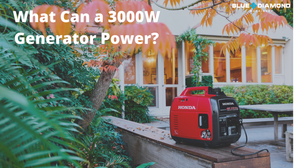 How Much Can a 3000 Watt Generator Run at Once