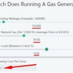 How Much Natural Gas Does a Generator Use Per Hour