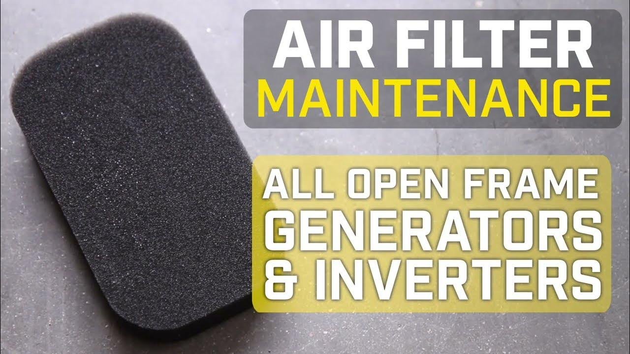 How to Clean Generator Air Filter