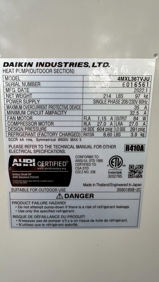 What Size Generator to Run Heat Pump