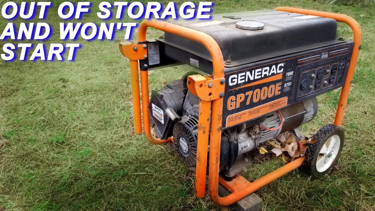 Why Won'T My Generac Generator Start