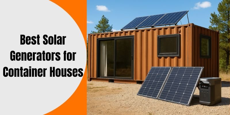 Best Solar Generator for Container Houses