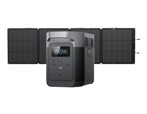 EcoFlow Delta Solar Generator With 220W Solar Panel