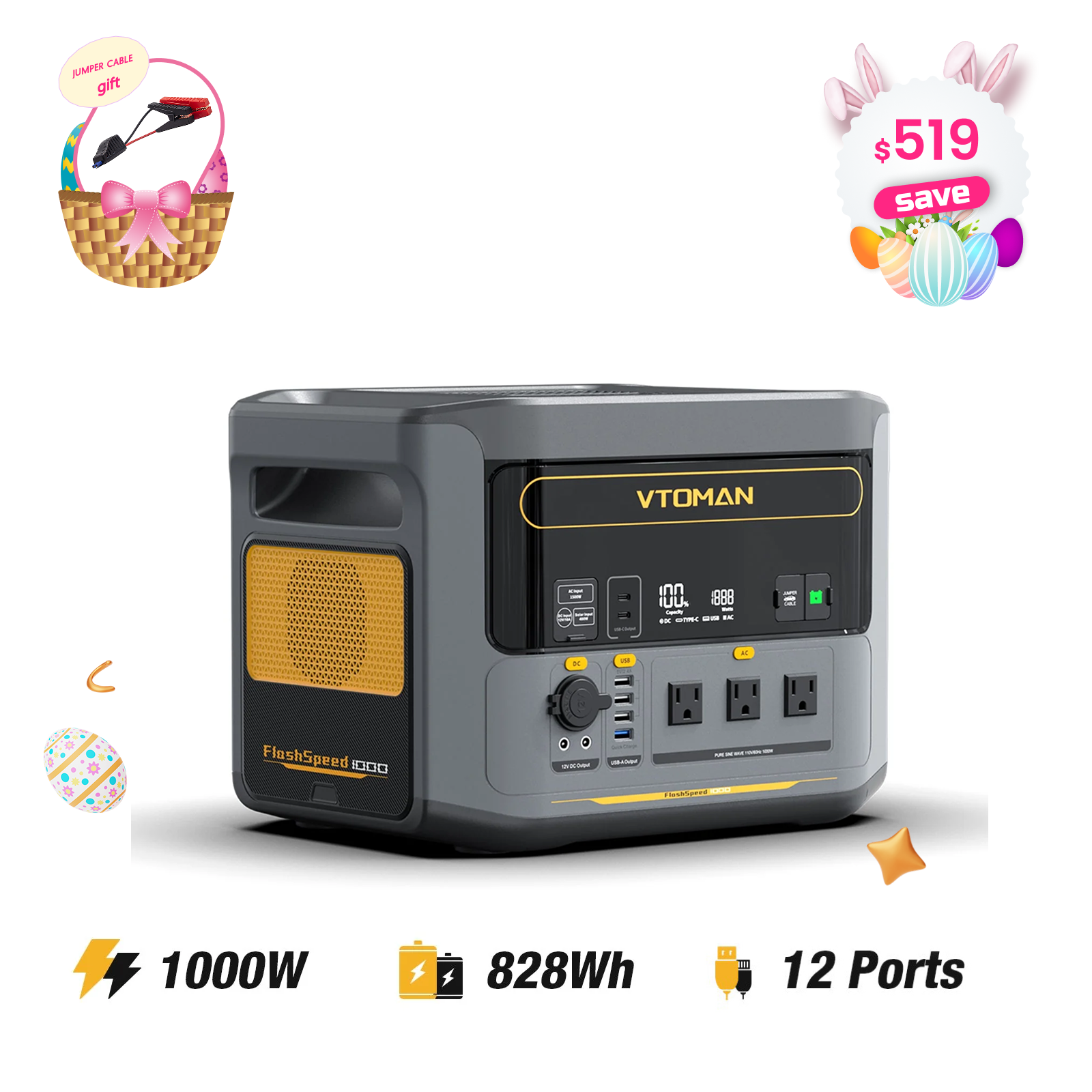 Best Portable Power Station 1000W