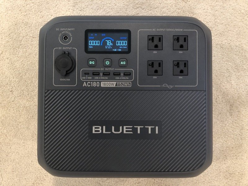 Bluetti 180Ac Review