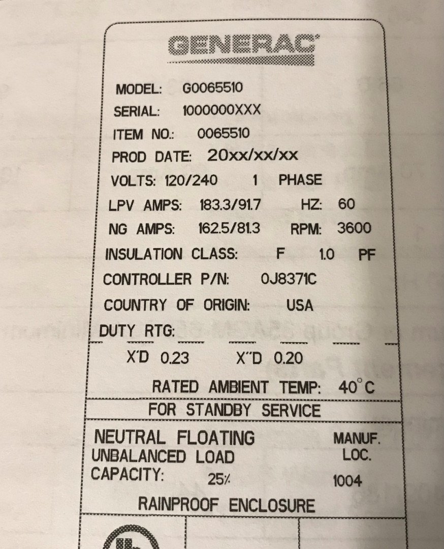 How Many Amps is a 22Kw Generator