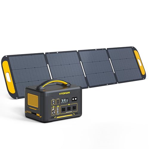Vtoman Jump 1500x With 200W Solar Panel