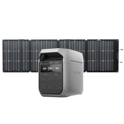EcoFlow Delta 3 Plus Solar Generator 