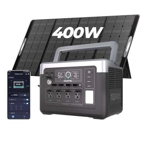 Oukitel P1000 Plus With 400W Solar Panel