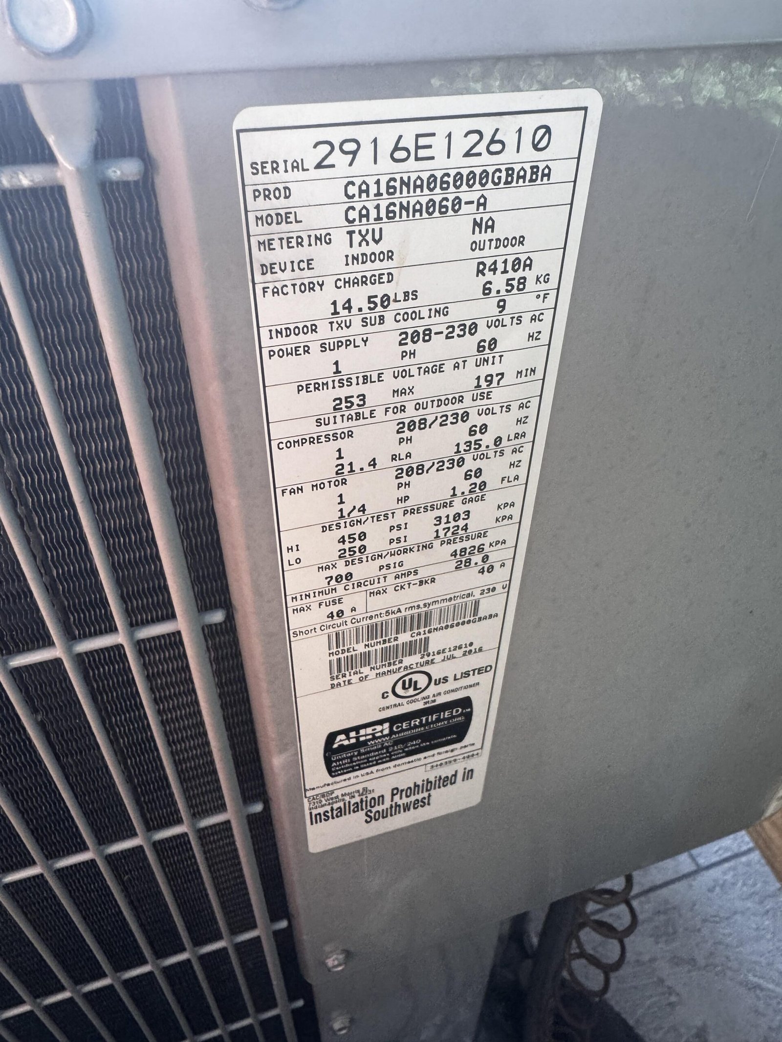 What Size Generator to Run 5 Ton Ac Unit
