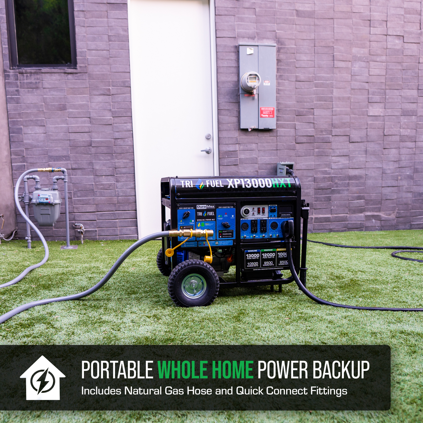 What Size Natural Gas Line for Portable Generator