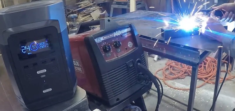 Can you weld with a portable power station