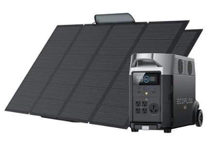 EcoFlow DELTA Pro Solar Generator With 400W Panel