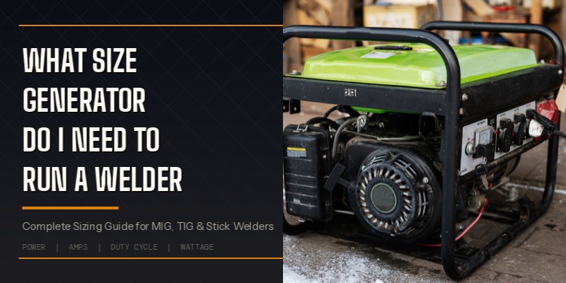What Size Generator Do I Need to Run a Welder