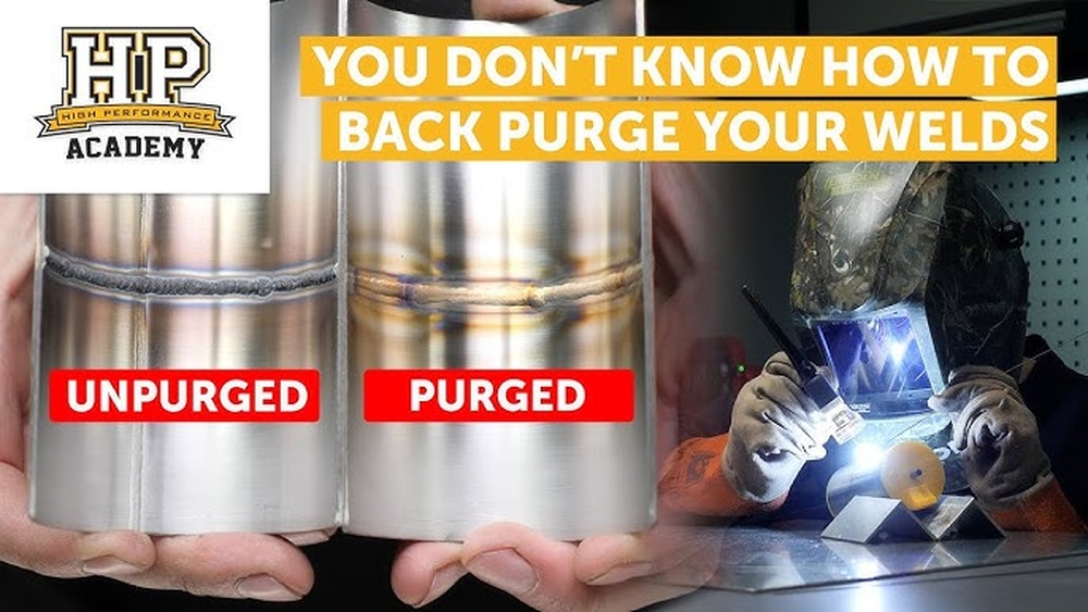 Best Back Purging Method for Tig Welding Stainless Pipe